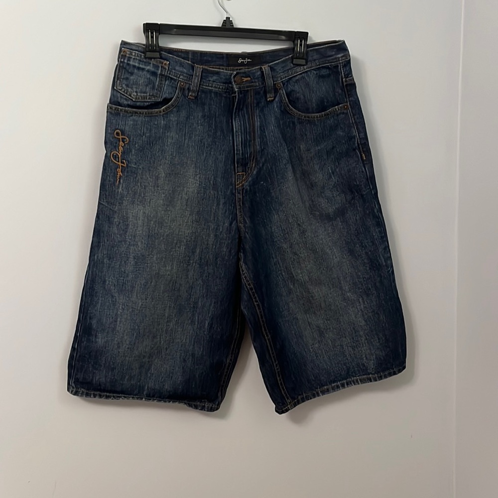 Mens Sean John Jean Shorts